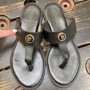 Valentino Leather Sandals